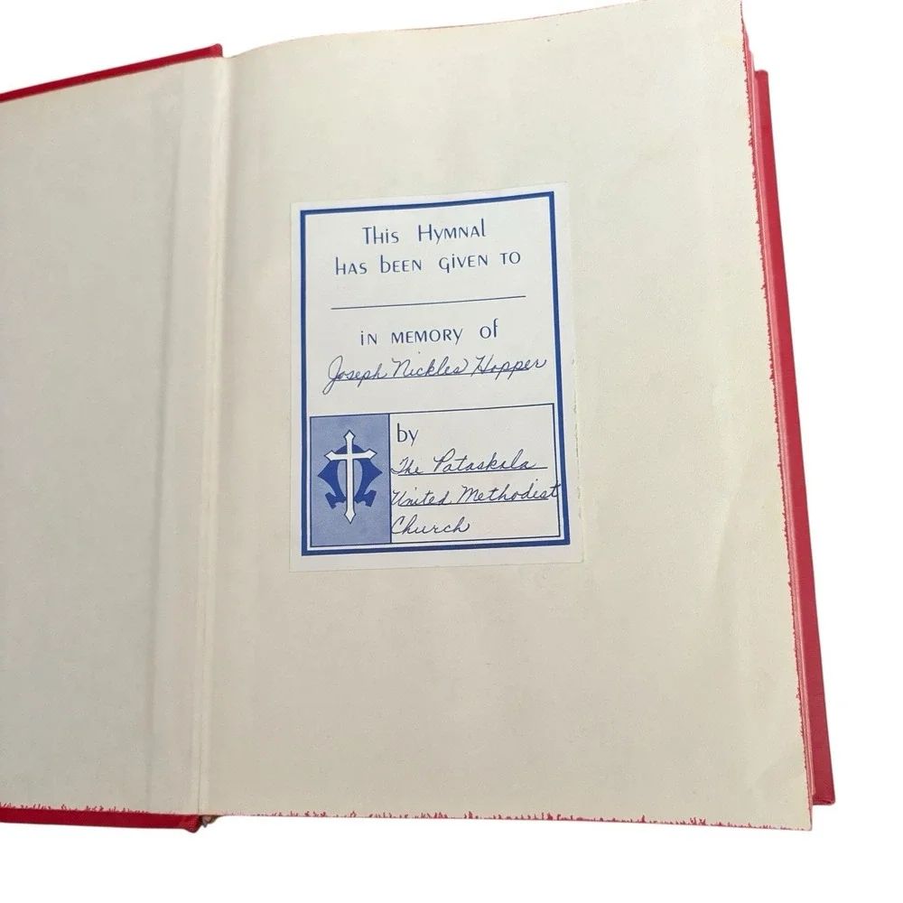 The Book of Hymns Official Hymnal of the United Methodist Church 1966 Red Music‎